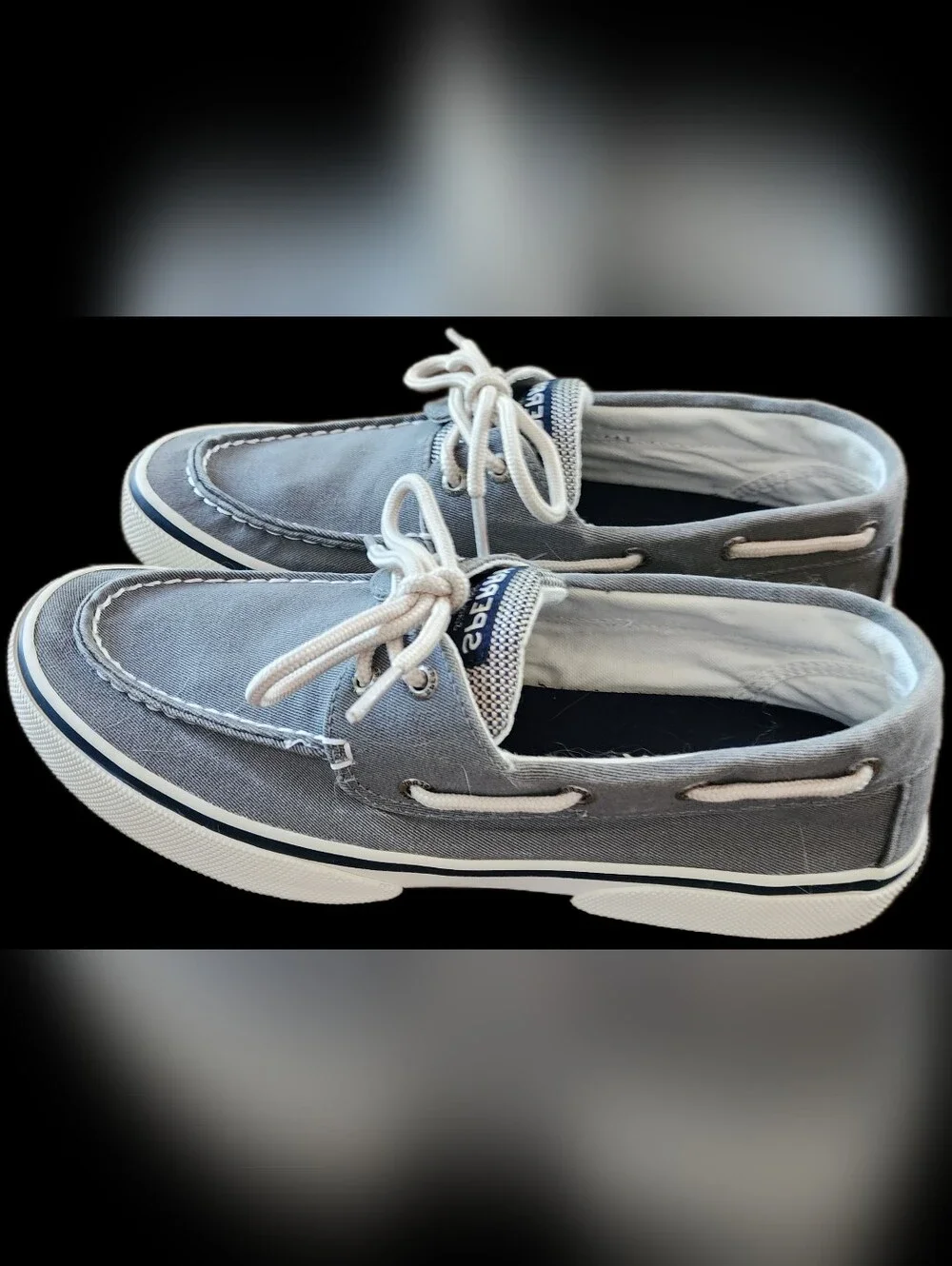 Sperry Top Siders 2 Eyelet Halyard Boat Shoes Size 9